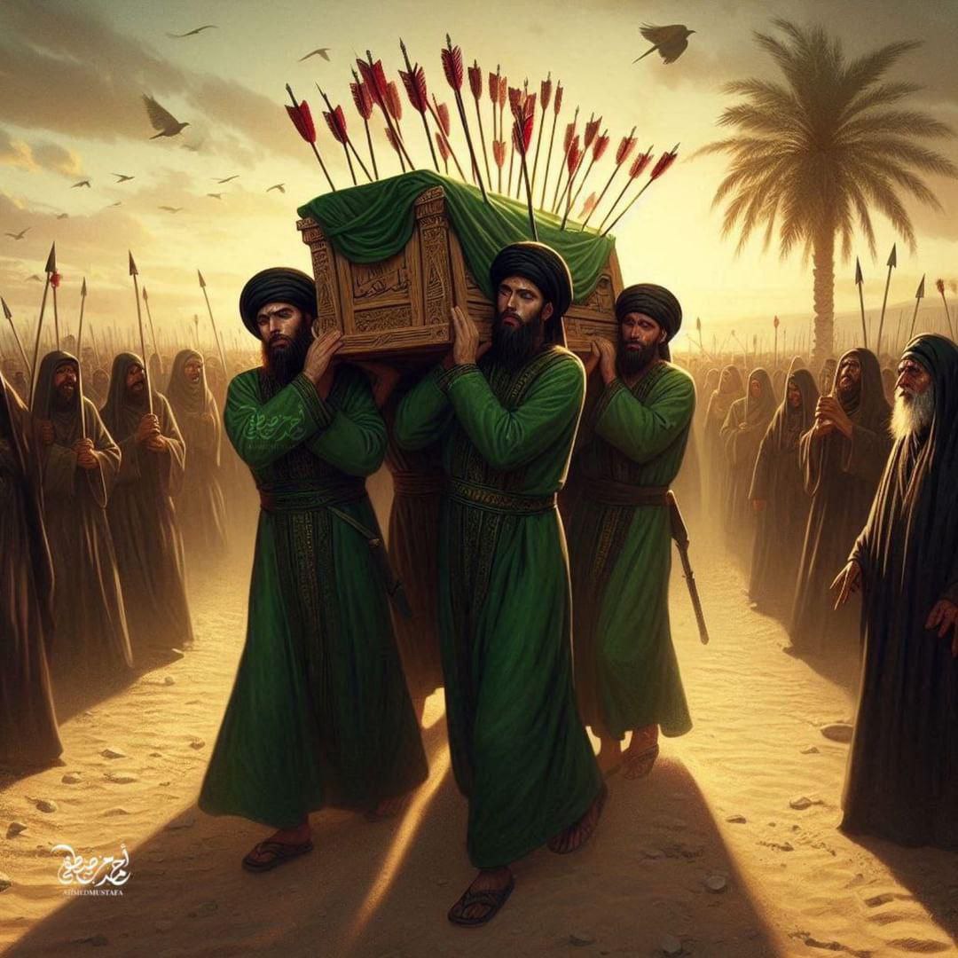 إن الإمام الحسن عليه السلام حين كان على فراش الموت مسموماً سمع أخاه الحسين يبكي عليه فقال له : أتبكي علي أم أنا أبكي عليك لا يـوم كيومك يا أبا عبد الله فإن لك يوماً أعظم من هذا اليوم

الشهيد السعيد السيد محمد الصدر(قدس سره)
اضواء على ثورة الامام الحسين ص ۱۰۱