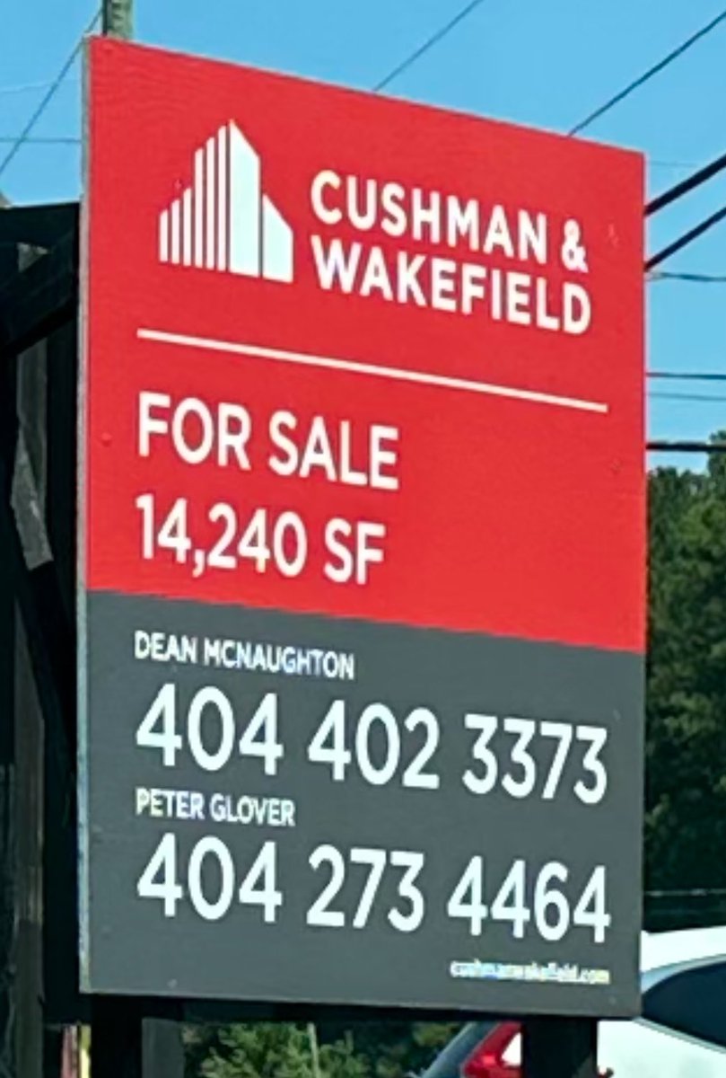 Tony The Democrat (@democratwit) on Twitter photo Could someone at <a href="/CushWake/">Cushman & Wakefield</a> please get a crew over to their listing at 4815 Canton Rd, Marietta, GA 30066 to trim the overgrown grass and weeds creating a blight in our community?
cushmanwakefield.com/en/united-stat⦠Could someone at <a href="/CushWake/">Cushman & Wakefield</a> please get a crew over to their listing at 4815 Canton Rd, Marietta, GA 30066 to trim the overgrown grass and weeds creating a blight in our community?
cushmanwakefield.com/en/united-statā¦