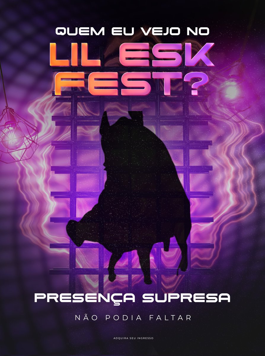 LilEskFest's tweet photo. ❗TEREMOS TAMBEM UM FEAT MISTERIOSO❗ #LILESKFEST @eskimozinmorreu https://t.co/JjgXYYybDy