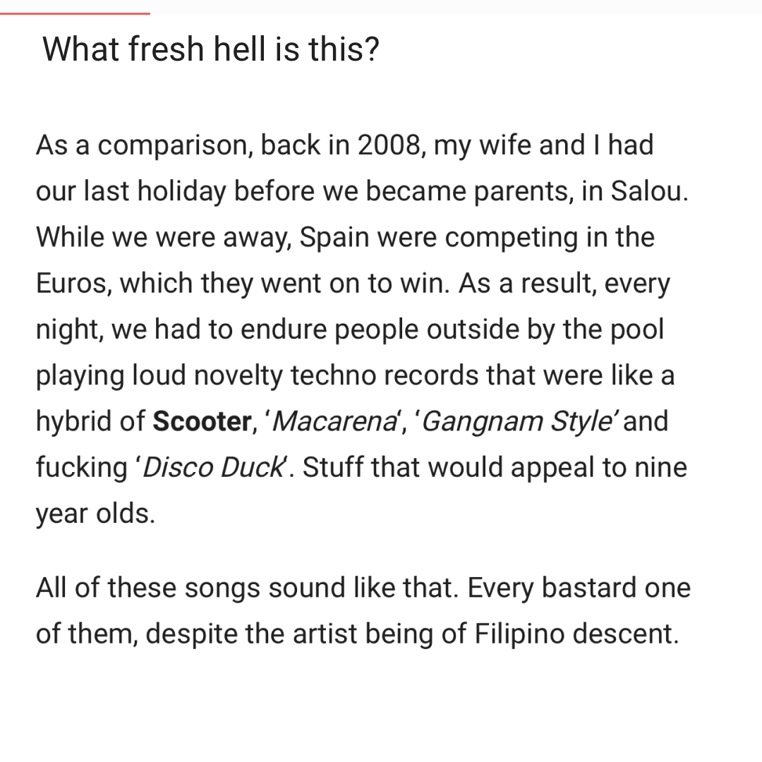 IS THIS THE BEST REVIEW OF BUDOTS EVER??

SIGN US UP FOR THE POOL PARTY 
WE'LL BE THERE WITH THE INFLATABLES

CHECK OUT BUDOTS WORLD (RELOADED) IF YOU WANNA HERE MORE OF THIS

easternmargins.bandcamp.com/album/budots-w…