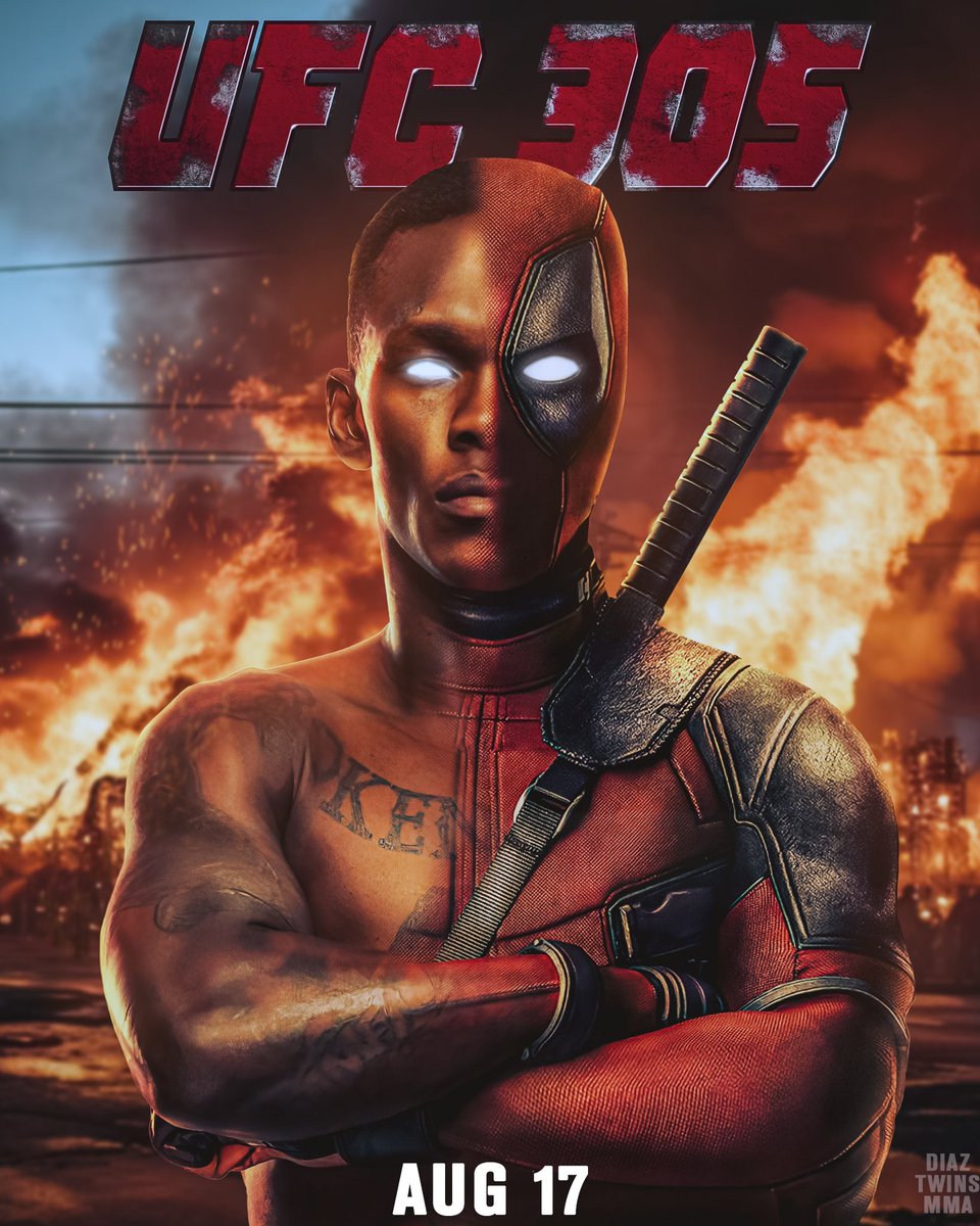 DiaztwinsMMA's tweet image. Stylebender ⚔️ Deadpool #UFC305 @stylebender