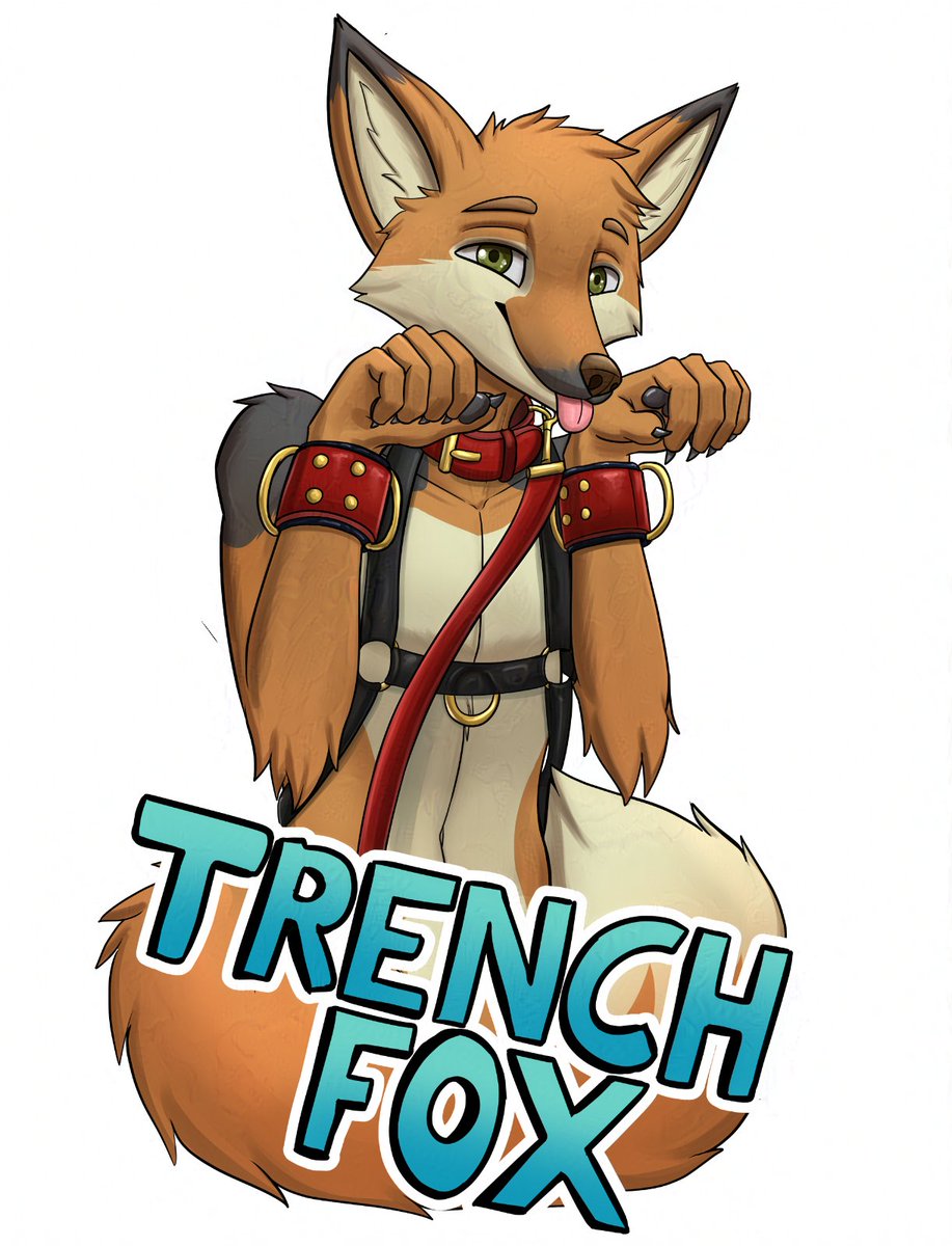 The alt side of a badge I did for Trench Fox. Thanks for the c*mm.