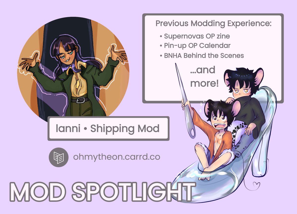 We are super excited to introduce our emergency shipping mod <a href="/villainhours/">lannz @ my yuta kaisen</a> !
She has been kind enough to help us out and make sure everyone gets their bundles, so please give her a warm welcome 🥳💖