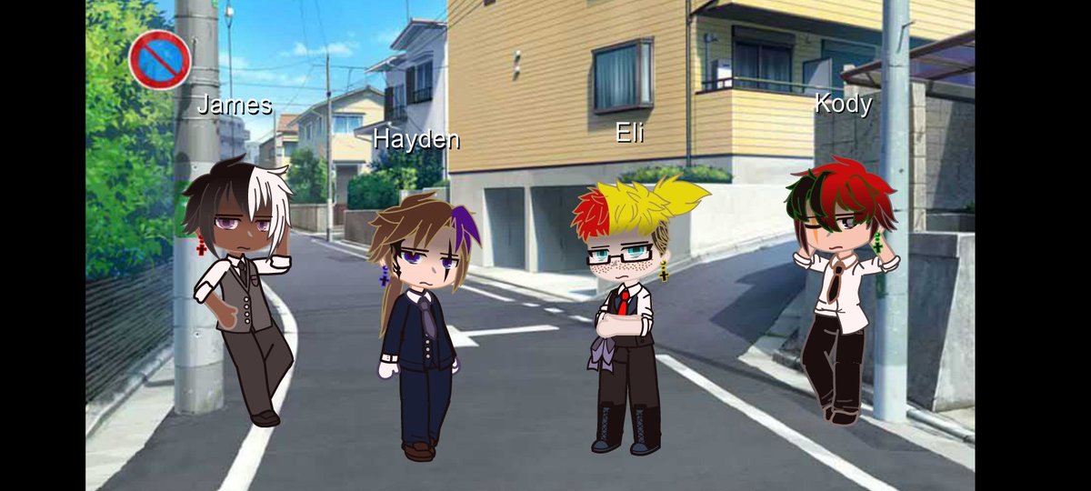 Eli: (hmm... we're dressed for the party.. but we have no one to take..)