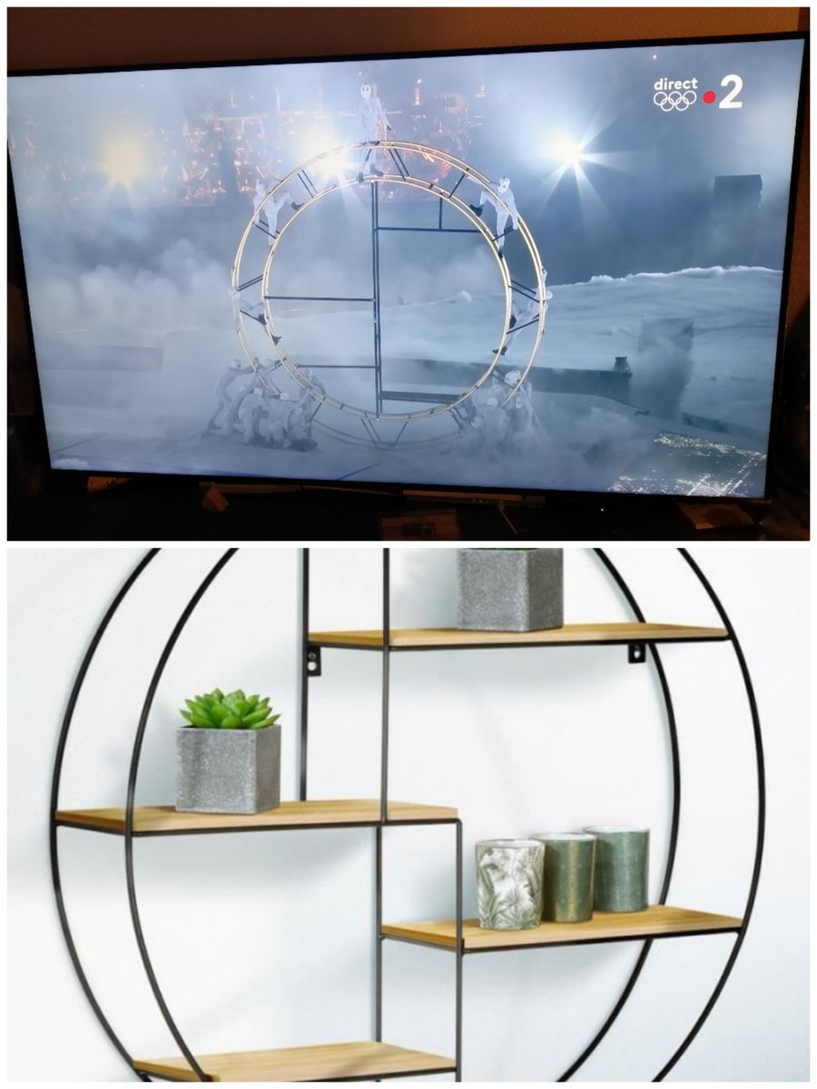 Ça a mis le temps mais ça y est.. La construction de l'étagère murale est finie !! #CeremoniedeCloture