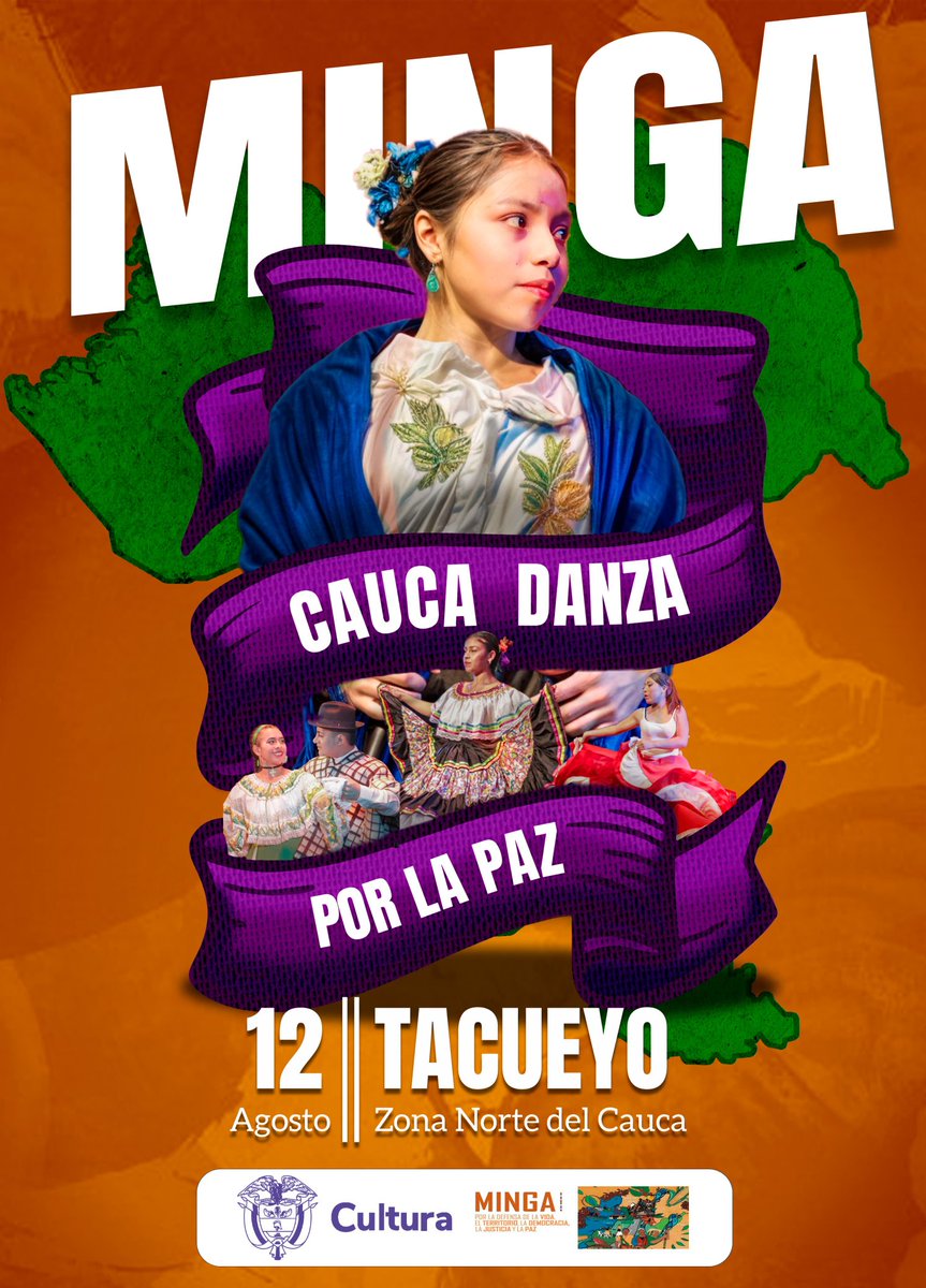 MSuroccidente's tweet photo. #VamosALaMinga | En este recorrido nos encontraremos en #Tacueyo dejaremos un mensaje de paz y daremos fuerza a las comunidades del norte, especialmente a la juventud que resiste al exterminio desde el arte.
Dejamos la puerta abierta para la paz.
@jdcorreau
#SomosMinga #SomosPaz https://t.co/N7qsQMpyL0