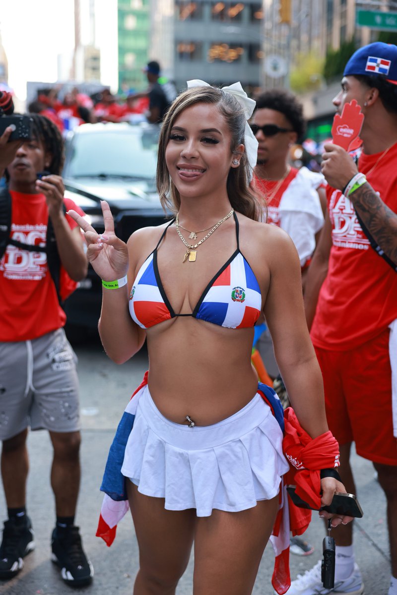 I photographed the Dominican Day Parade in 6th Ave today.