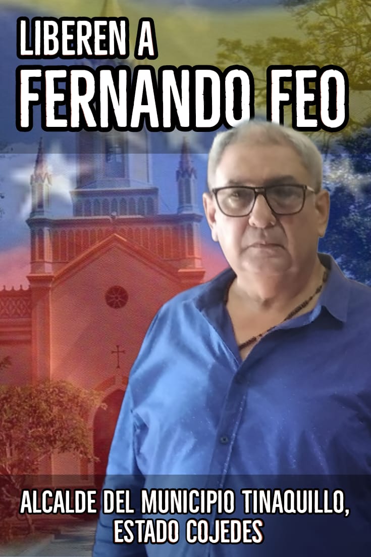 #LiberenAFernandoFeo
Alcalde de Tinaquillo