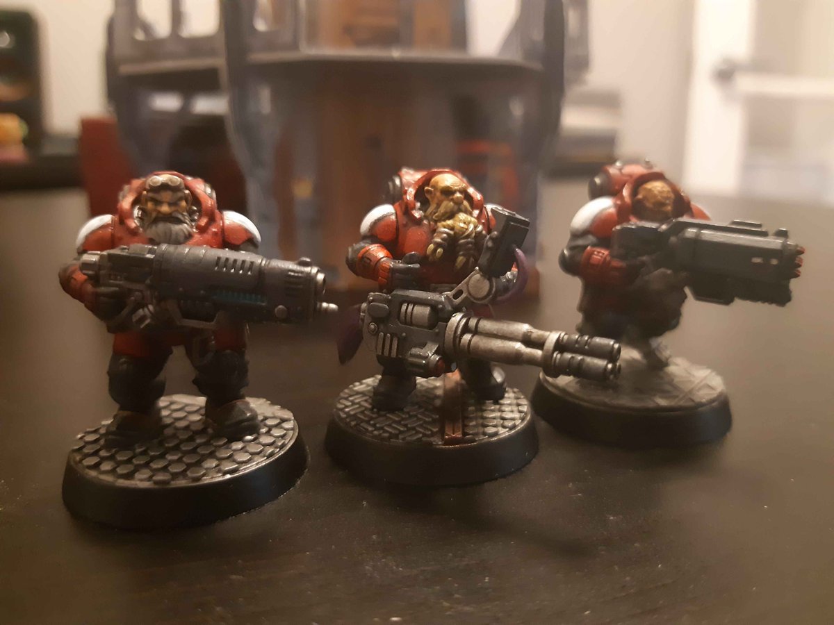 OmegaOzone's tweet image. Progress on my space dorfs. Maybe I'll be able to field a full squad one day 🥲