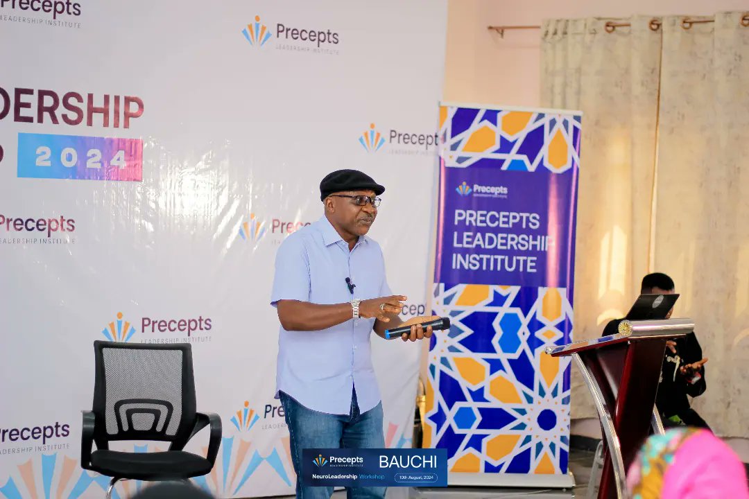 PreceptsLI's tweet photo. During the Neuroleadership workshop in Bauchi, Mr Nicholas Kekei shared profound insights on Precepts for wealth Creation.

#neuroleadershipworkshop #neuroleadership #wealthcreationstrategies #wealthcreation #bauchi https://t.co/65eYMhcj9P