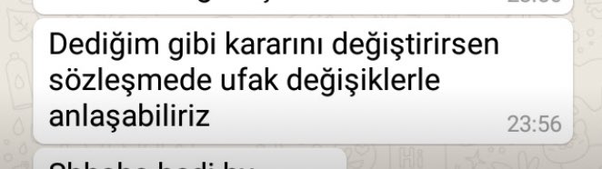 Eski sevgilimle tam olarak böyle bir sözleşmeyle, gülümseyerek ayrıldık. Ben kararımı geç değiştirdim, o muhtemelen yeni sözleşme imzaladı