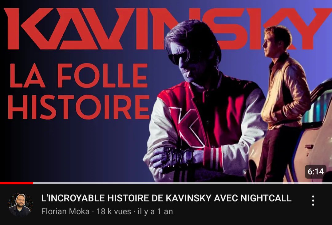Toute l'histoire du morceau de Kavinsky dispo sur ma chaîne youtube ✨🥹 #ceremoniedecloture