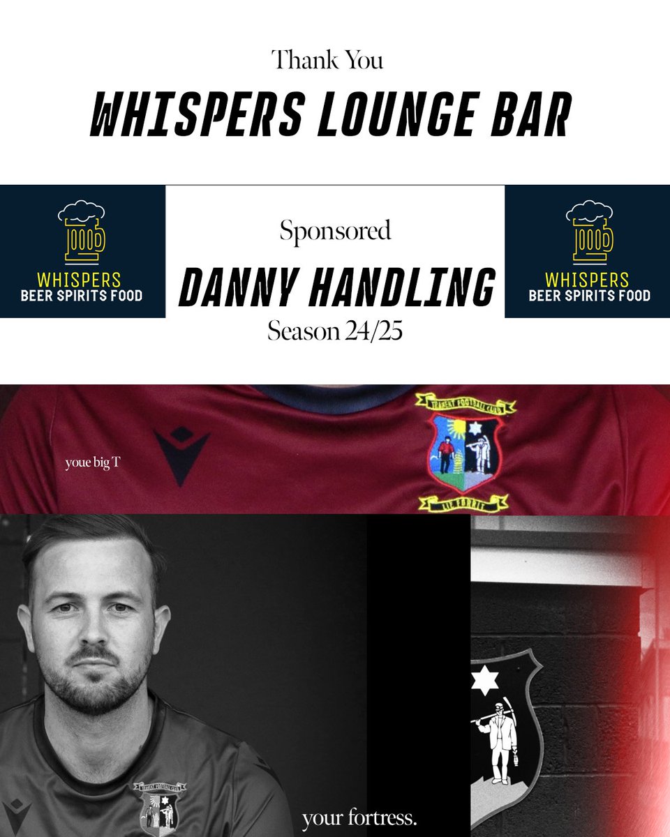 Thank you to Whispers Lounge Bar for sponsoring Danny Handling for season 24/25 🇱🇻

Established in 1985, Whispers Lounge Bar is located in the heart of Tranent and is serving up some of the best restaurant quality food and all of your favourite refreshing drinks. 

#YourTranent