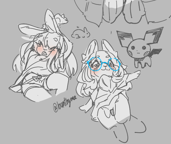 bunthyme's tweet photo. doodles from a draw together https://t.co/r1T3bYfY7x