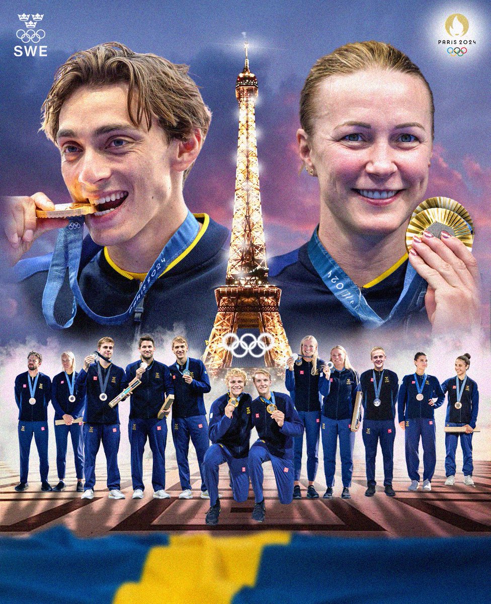 Vilka OTROLIGA svenska atleter vi har! Tack för dessa fantastiska Olympiska Spel och alla minnen ni skapat som vi tar med oss in i den svenska idrottshistorien🇸🇪🙌🏼🌟

#smsports #sweden #sverige #Olympics #OlympicGames #paris2024