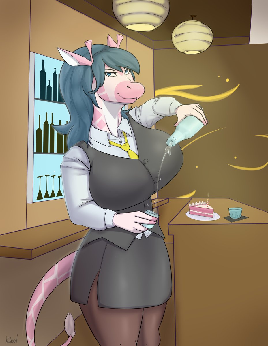 Belated Birthday Art 🎉🍰🎈
for <a href="/KaydenPosting/">Im a Raffe --- Did not exist➡️IWAG</a> 
coms by <a href="/RyukiOokunami/">🍪 Ryuki // Tatsu 🇲🇾</a>