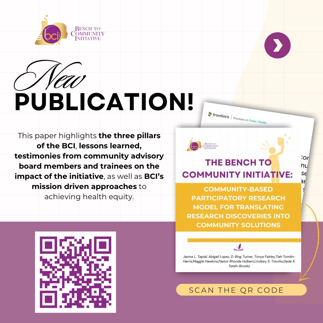 DrTeteh's tweet image. 🔔 #NewPUB 🔔 I'm thrilled to share our latest publication! This one about @Bench2community is especially dear to my heart 🫶🏾. A big thank you to our amazing community and students for trusting us with this mission. Check it out: bench2community.org/aboutus  #grateful