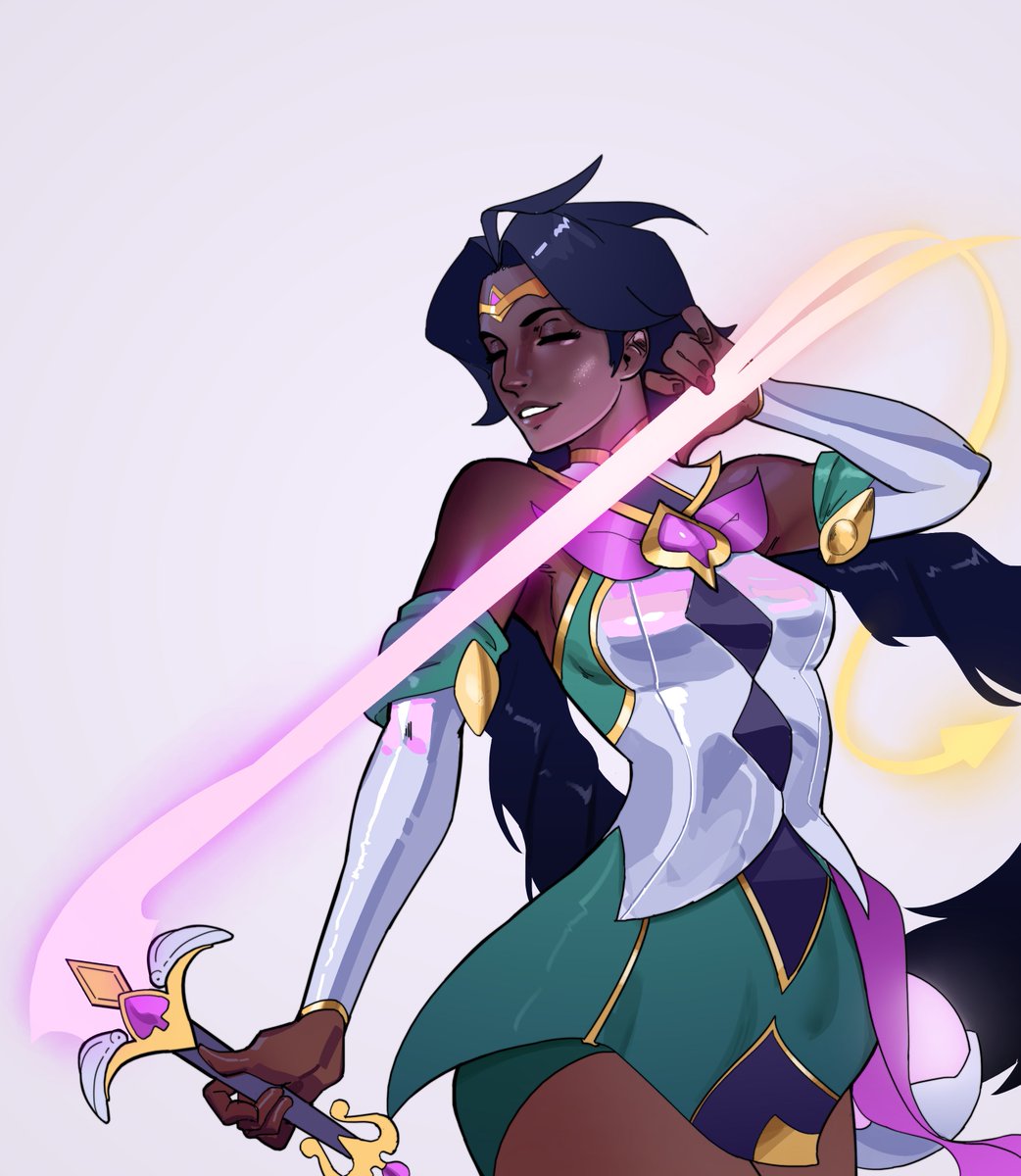 RepulsiveMaid's tweet image. Star Guardian Nilah