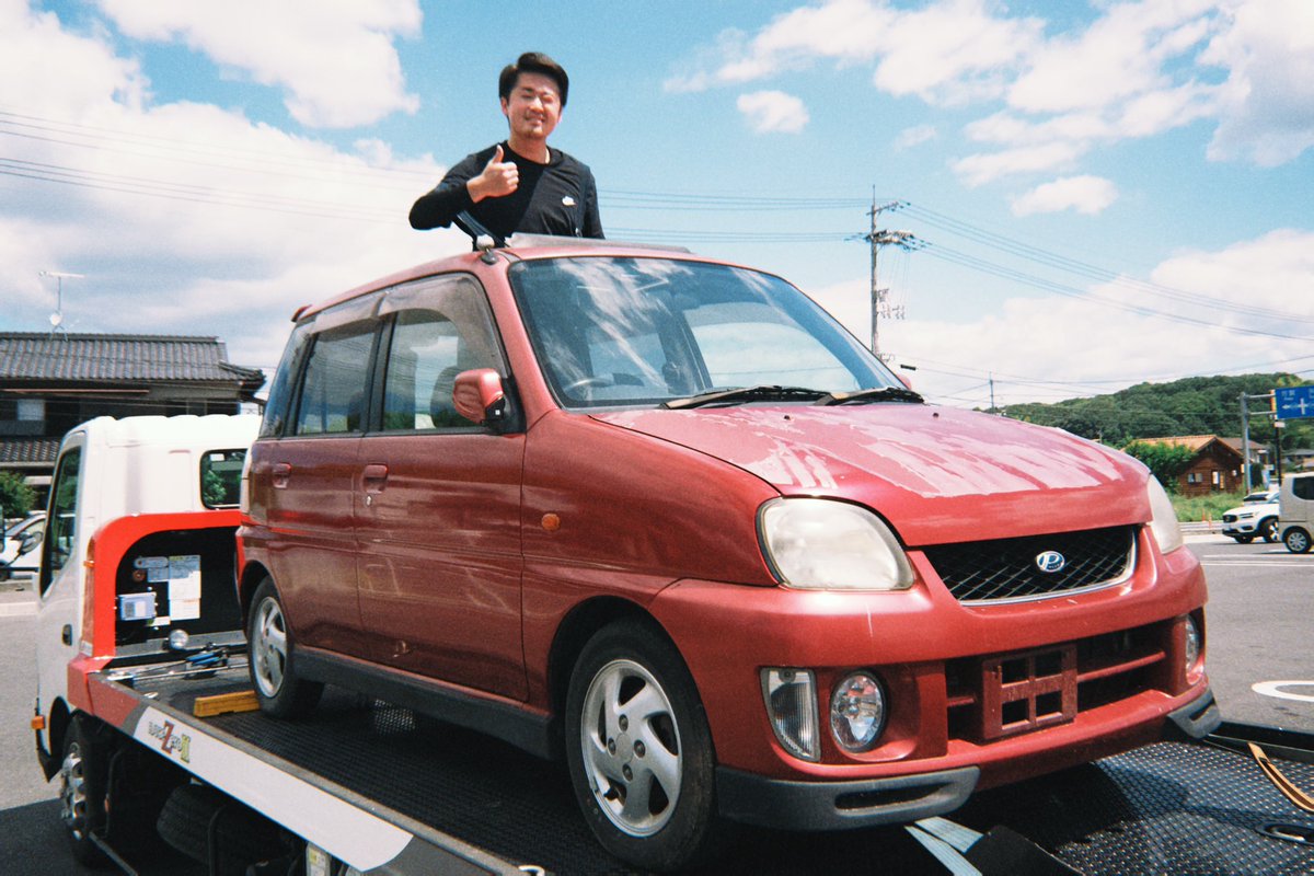 プレオ買いました！！ ずっと探してたLSグレードの純正サンルーフ