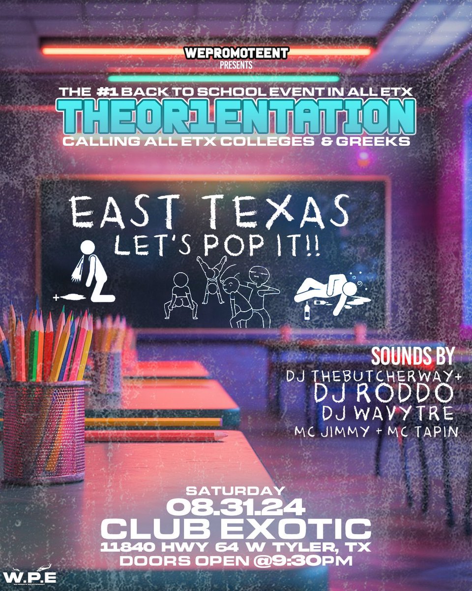 #TheOr1entation Aug 31st Tyler, Tx tweet media