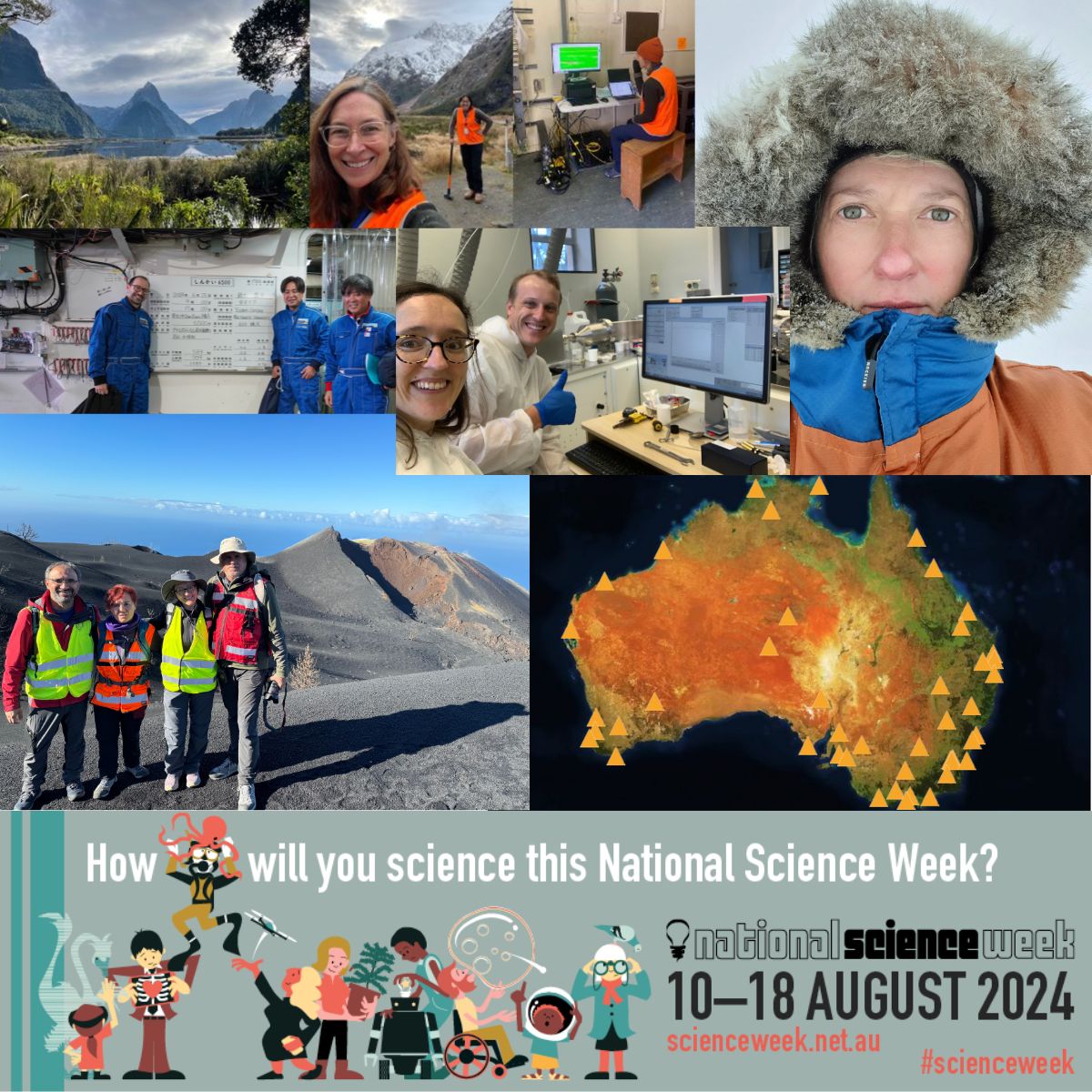 National Science Week 2024 is here! ✨🛰️🔬🧑‍💻

What do you have planned?

For a list of events that are happening across Australia this week, click the link below 👇

bit.ly/3oNWxKs

<a href="/Aus_ScienceWeek/">NationalScienceWeek</a> #scienceweek
