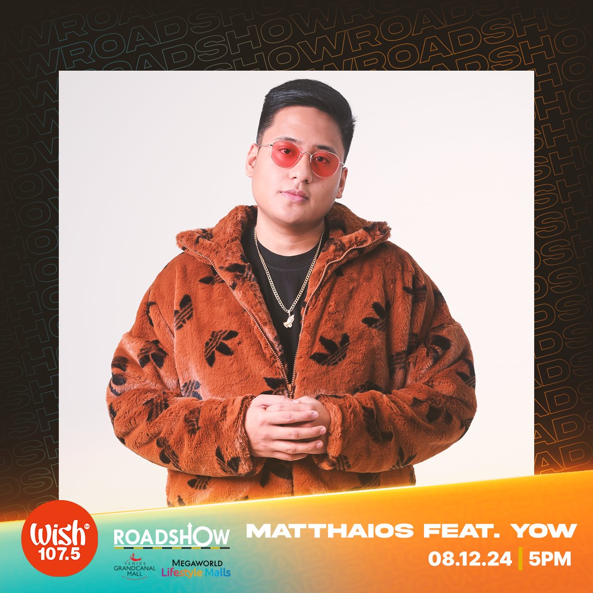 wish1075's tweet photo. Don't miss the live Wish Bus performances of multi-hyphenate artist @felipsuperior, rapper Shanti Dope, hip-hop act @Matthaios featuring Yow, and rising rap artist Arvy T on today's Roadshow!

We will be at Venice Piazza, McKinley Hill in Taguig City. https://t.co/pS1Ztw9gay