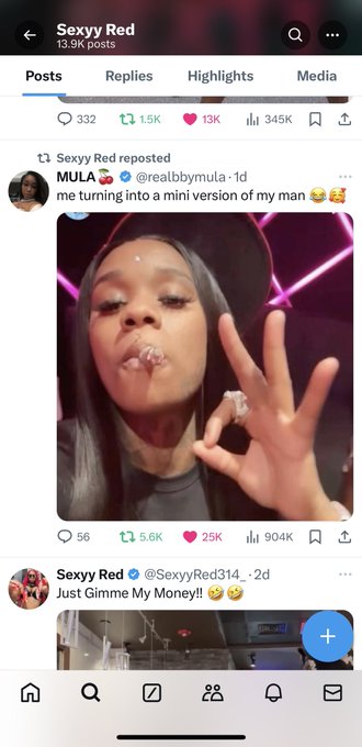 That part @realbbymula 🥂 https://t.co/bFvuC6qMin<a class="tags" target="_blank" title="On Twitter" href="/?out=eyJ0eXAiOiJKV1QiLCJhbGciOiJIUzUxMiJ9.eyJpYXQiOjE3MjY1NjIwODgsImlzcyI6InR3cG9ybnN0YXJzLmNvbSIsIm5iZiI6MTcyNjU2MjA4OCwiZXhwIjoxNzU4MDk4MDg4LCJyZWRpcmVjdF91cmwiOiJodHRwczovL3R3aXR0ZXIuY29tL3JlYWxiYnltdWxhIn0.Kp6F1bkZ1PSNxsRob_dgDtiIWAYRESRNl33TaLV7K8jhgDss0w8d0C-HC9GdTC4AFM4H2jS5JkmGlLy0QGwxfA">@realbbymula</a>