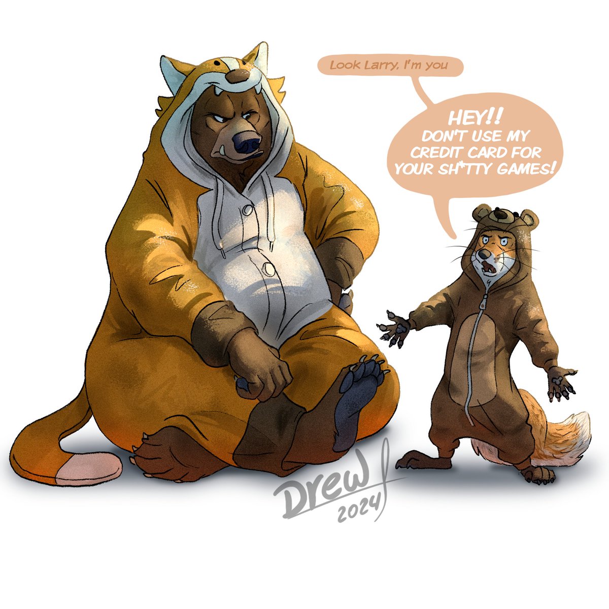 Larry puts up with a lot of crap from his roommate.
#furry #furryart #furrycommision