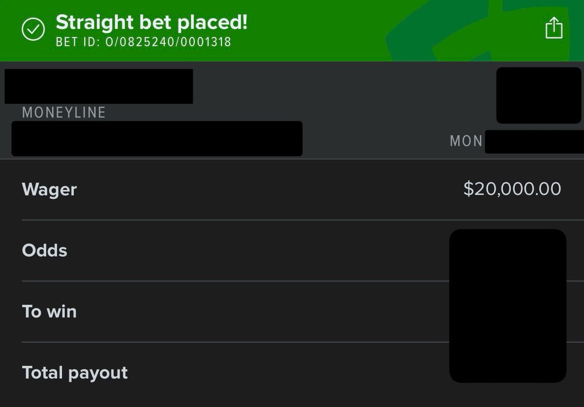 Razor_Lines's tweet photo. Step 7: $40,764 bet locked for Monday!

Like/Comment/Repost to receive play immediately after DM’ing me. Will also post it here tomorrow. Thanks for helping me grow.

———————————————
💰$100k💰 Ladder Challenge

🪜 Step 1: $1000 ➡️ $2000 ✅
🪜 Step 2: $2000 ➡️ $4000 ✅
🪜 Step 3: $4000 ➡️ $7175 ✅
🪜 Step 4: $7175 ➡️ $13,056 ✅
🪜 Step 5: $13,056 ➡️ $22,727 ✅
🪜 Step 6: $22,727 ➡️ $40,764 ✅
🪜 Step 7: $40,764 ➡️ ❔
———————————————

Fanduel capped me at $20k, I split the rest elsewhere.

#gamblingtwitter #mlb