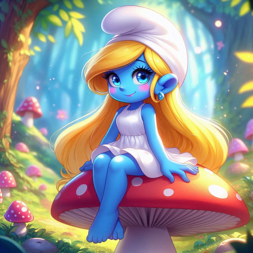 Mark79362694146's tweet photo. #smurfette #anahungary #sprock #smurfsvillage #anastaciamusic #smurfhappiness #schtroumpf #smurfs #papasmurf #art #artist #artwork #drawing #painting #Japan #japanese
Smurfette sits on a mushroom and waits for her boyfriend Smurfington. https://t.co/QbU3z9OhQT