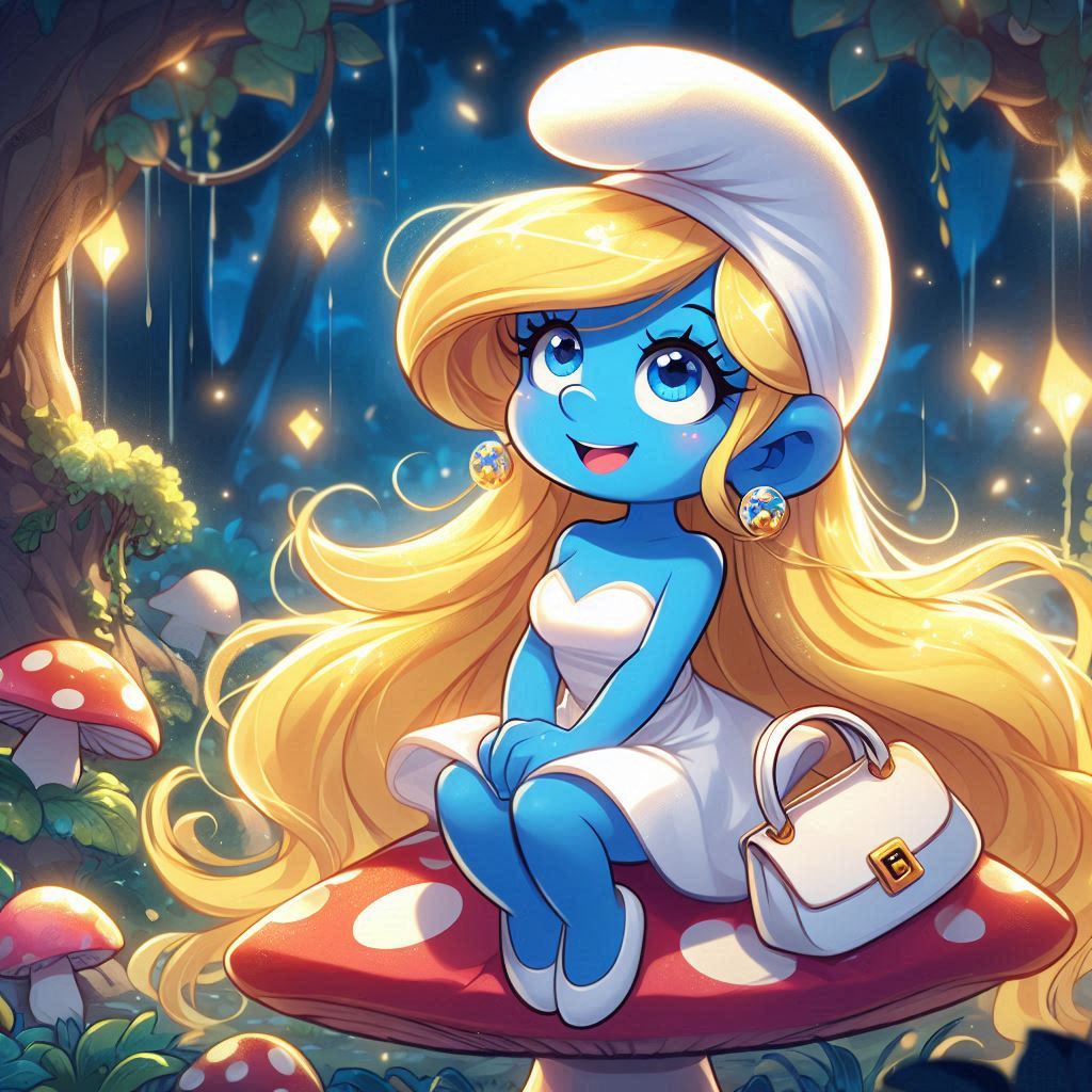 Mark79362694146's tweet photo. #smurfette #anahungary #sprock #smurfsvillage #anastaciamusic #smurfhappiness #schtroumpf #smurfs #papasmurf #art #artist #artwork #drawing #painting #Japan #japanese
Smurfette sits on a mushroom and waits for her boyfriend Smurfington. https://t.co/QbU3z9OhQT