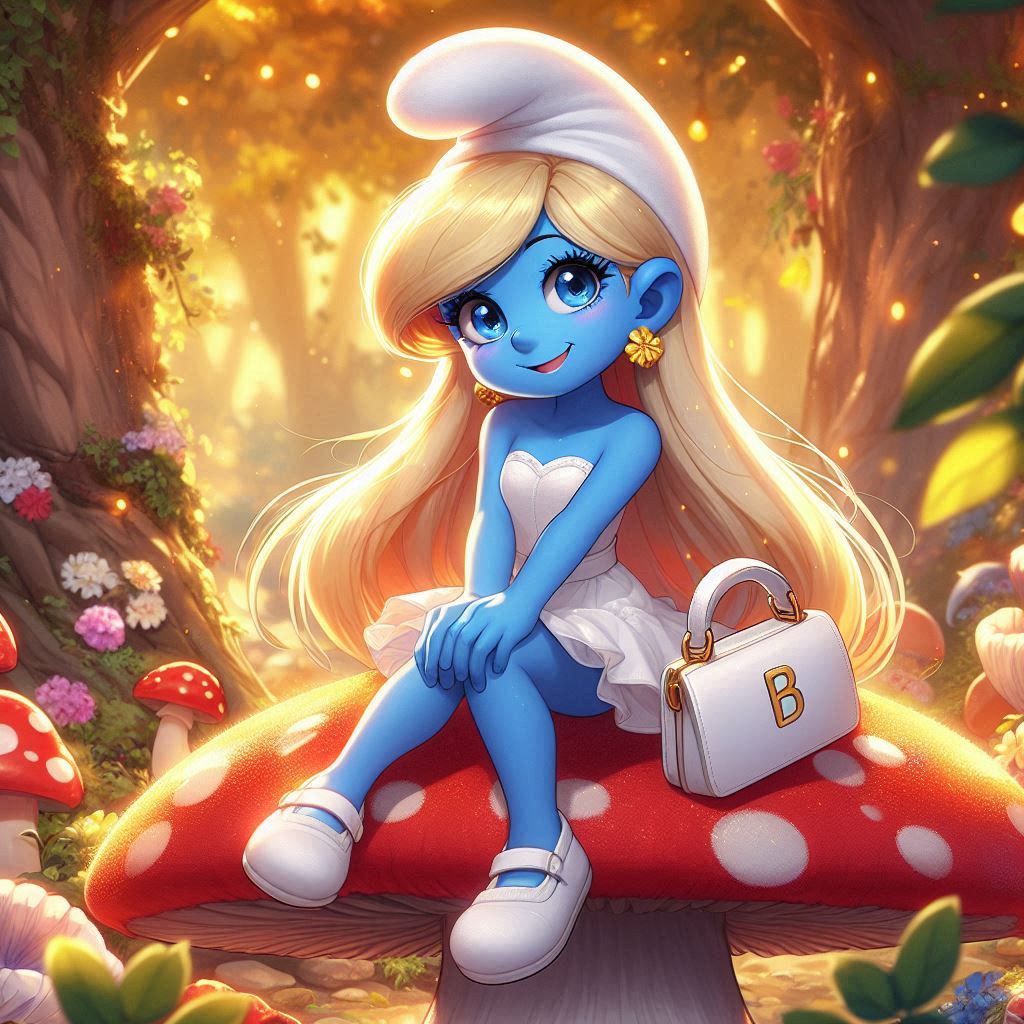 Mark79362694146's tweet photo. #smurfette #anahungary #sprock #smurfsvillage #anastaciamusic #smurfhappiness #schtroumpf #smurfs #papasmurf #art #artist #artwork #drawing #painting #Japan #japanese
Smurfette sits on a mushroom and waits for her boyfriend Smurfington. https://t.co/QbU3z9OhQT
