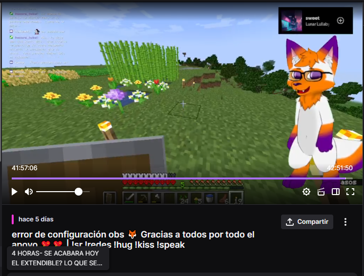 CrazyKatto's tweet image. Que bonito y al mismo tiempo triste 😿 me morí en una serie Hardcore de Minecraft y hay personitas que me honraron de esta forma, lastima no pude convivir con todos pero espero algún día hacerlo 🫶💙 (En el agua con flores de Fluffy morí jaja)