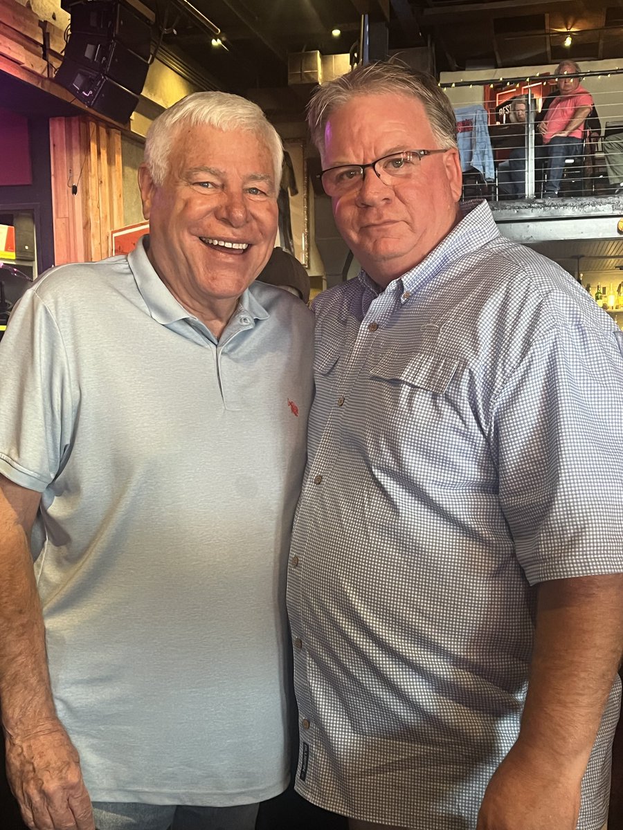 Chilling with my man Dave Brown.