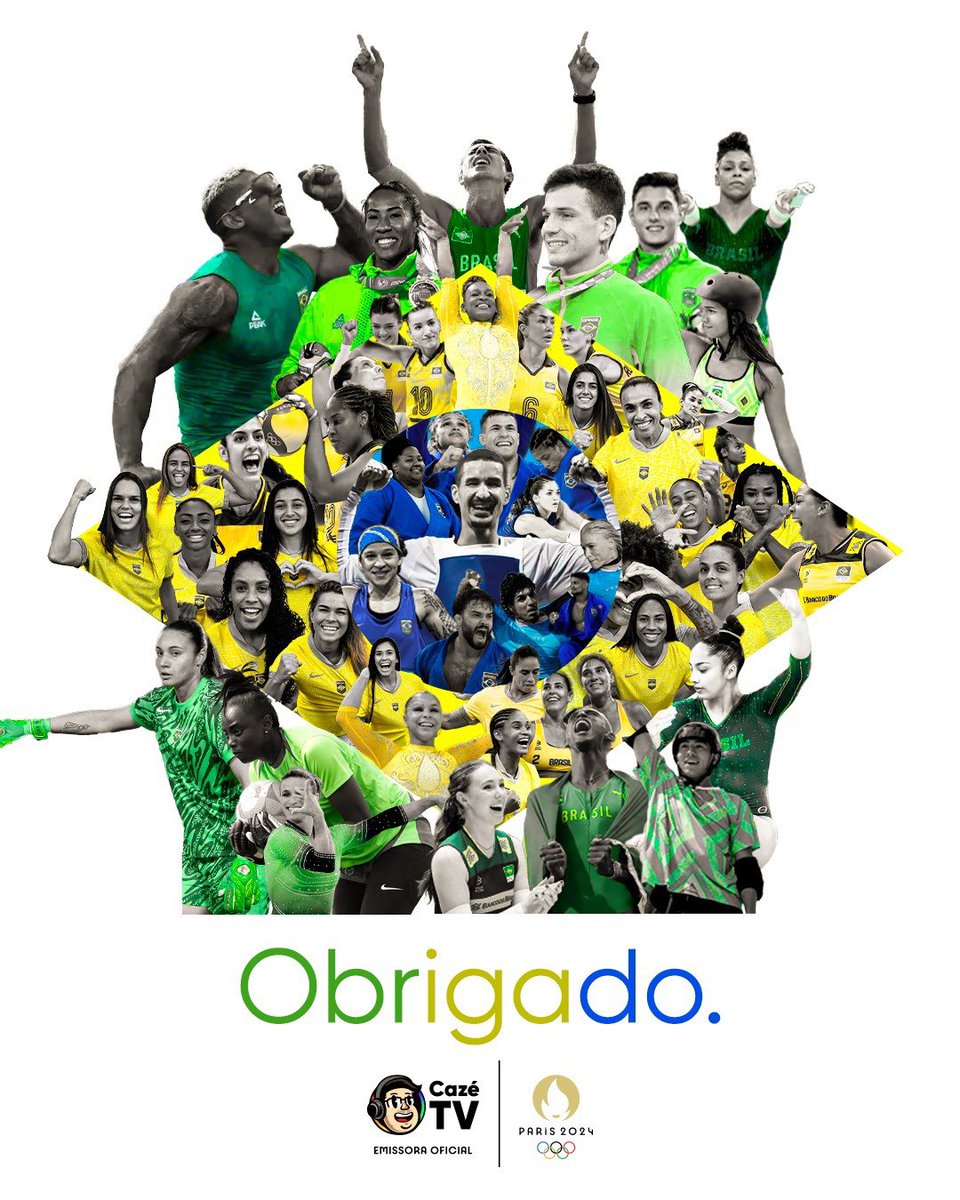 CazeTVOficial's tweet photo. FOI. FOI MUITO. FOI ABSURDO. FOI GIGAAAAAAAAAAAAAAANTE! 

Não temos mais palavras. OBRIGADO E OBRIGADO! 

#Paris2024 #OlimpíadasNaCazéTV https://t.co/ODIyMmVKnV