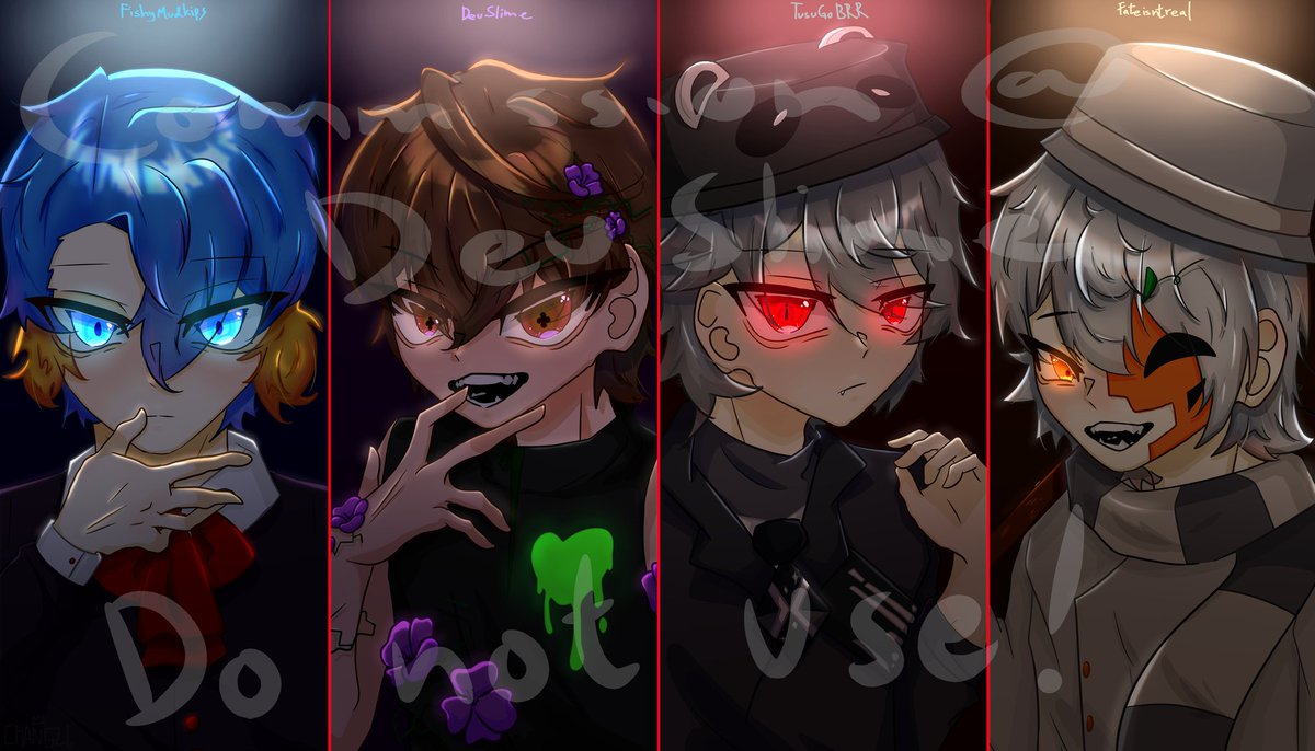 CHANGILSSI's tweet image. Comms for @deuSlime_