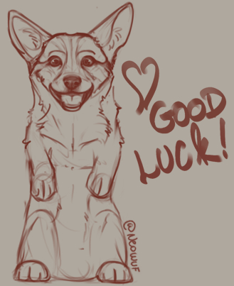 Neowuf's tweet photo. and a corgi for good Luck!
Have a great week everyone!
#sketch #corgi https://t.co/RqqChJTGPy