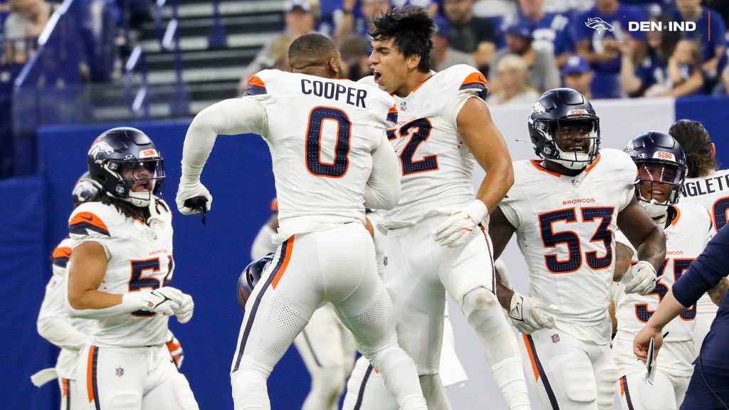 Broncos's tweet photo. Got the job done. 😤 https://t.co/ZgmCovnArX