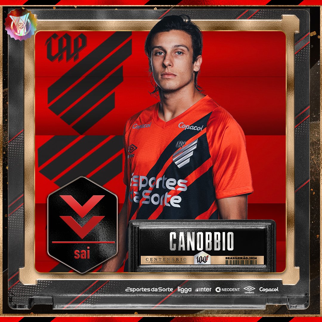 AthleticoPR's tweet photo. 2T 24' | INT 1x2 CAP
⬆️ Cuello
⬇️ Canobbio
🎙️https://t.co/jYoDeJyOHP
#Athletico #Brasileirão #INTxCAP https://t.co/U18rrghtun