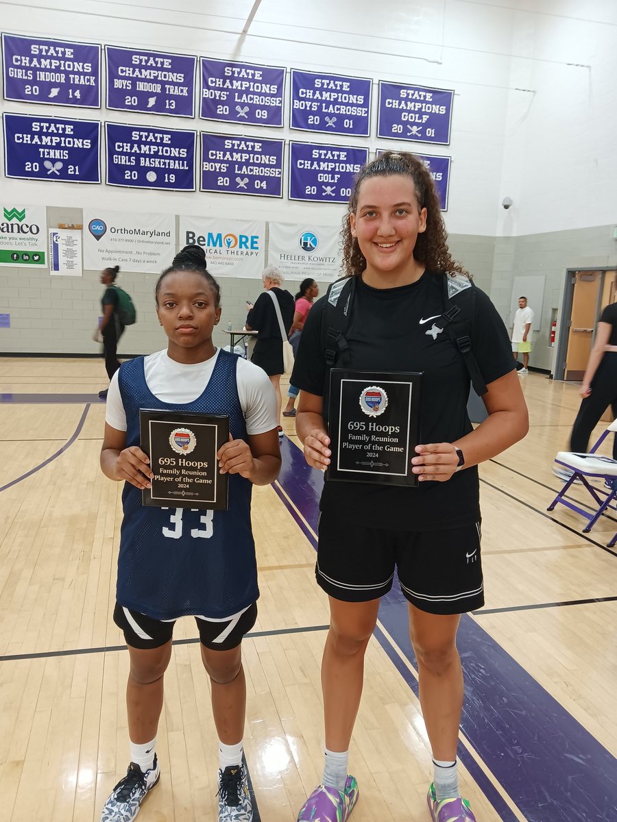 Coach Al (@695hoops) on Twitter photo 2025 Showcase MVP's Amora Alston of St. Frances and Whitley Watkins of Spalding. 2025 Showcase MVP's Amora Alston of St. Frances and Whitley Watkins of Spalding.