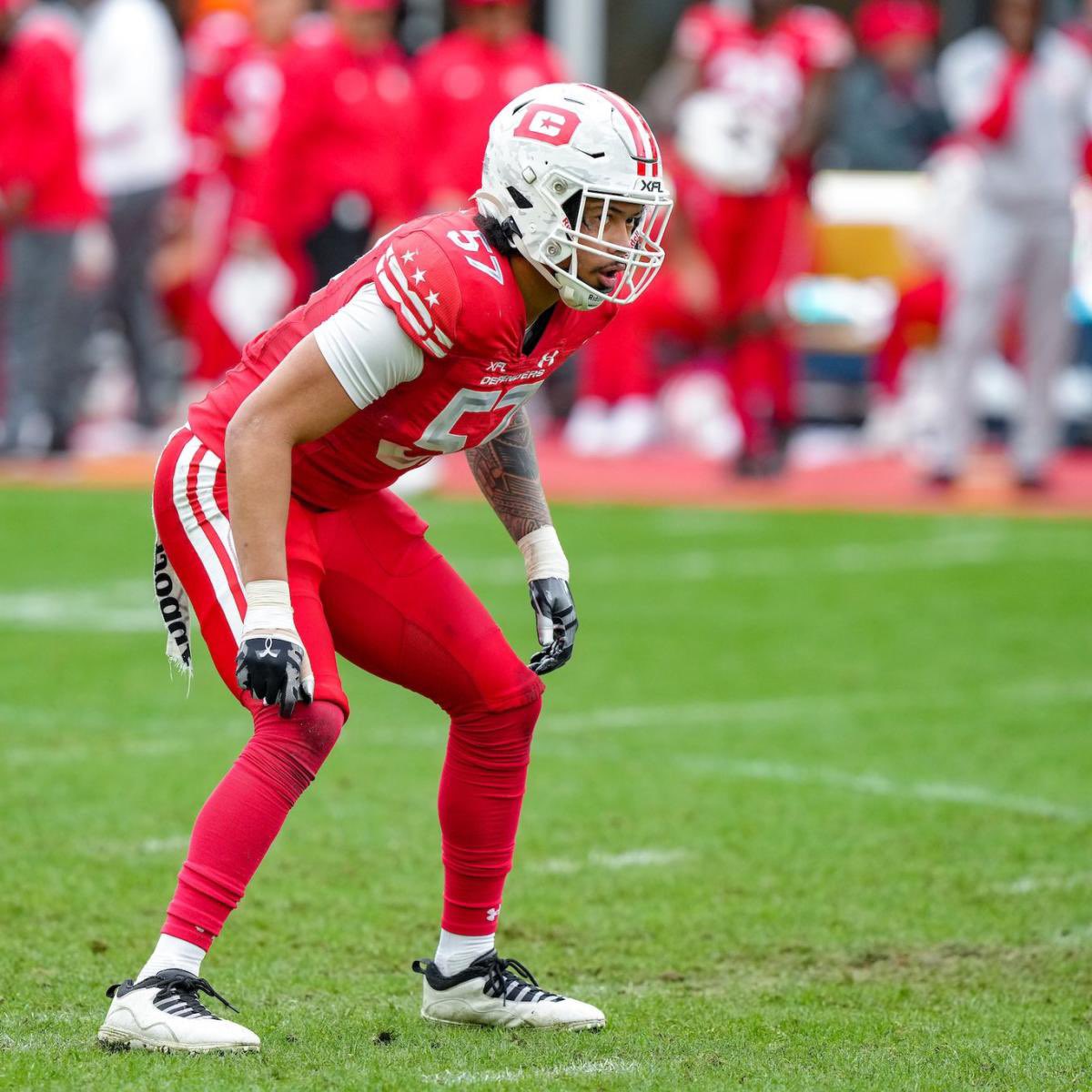 BREAKING: The New York Jets are signing LB Anthony Hines III, per sources.

Hines is coming off an impressive #UFL season for <a href="/XFLDefenders/">D.C. Defenders</a>, racking up 63 total tackles this past spring.