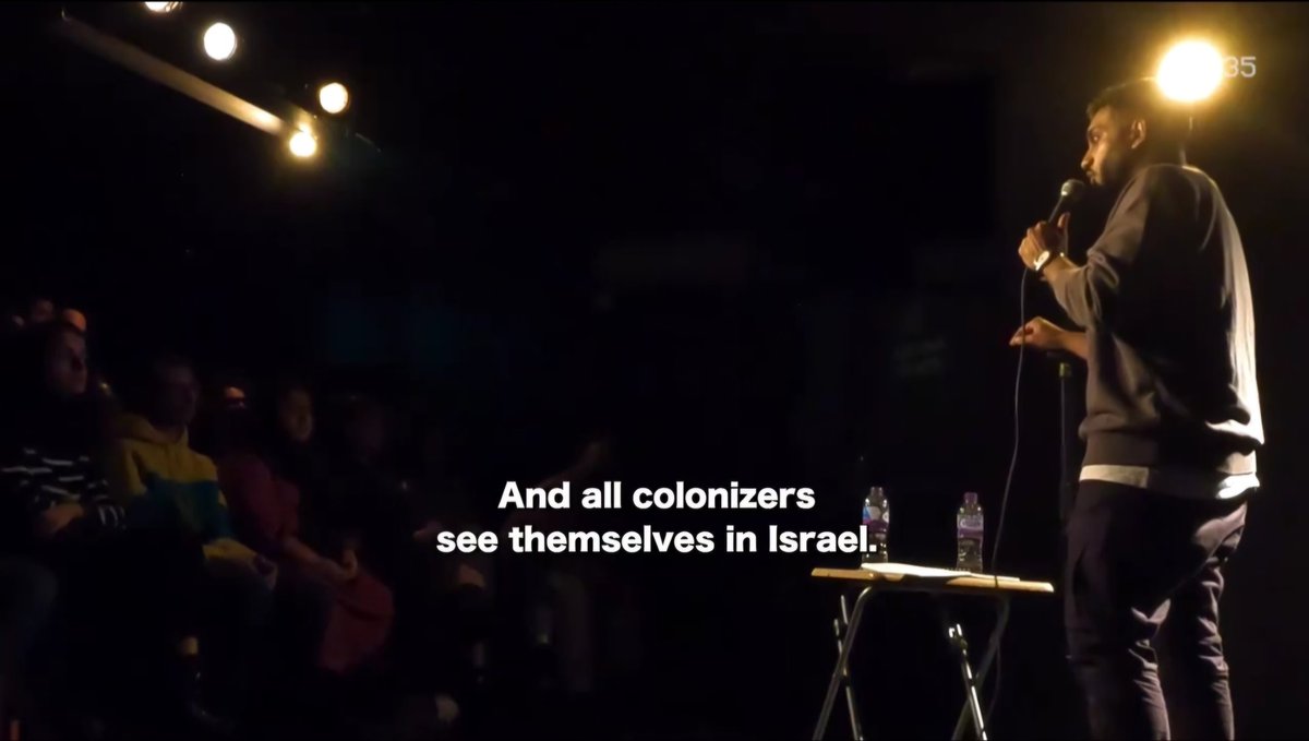 Aamer Rahman: "All colonised people see themselves in Palestine. They see some aspect of what was done to them in Palestine. And all colonisers see themselves in Israeł."