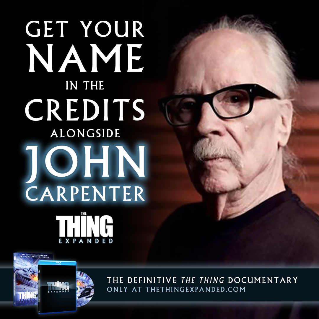 The Thing Expanded Collection Pre-order The Thing Expanded to get your Blu-ray, posters, sew-on patch ...