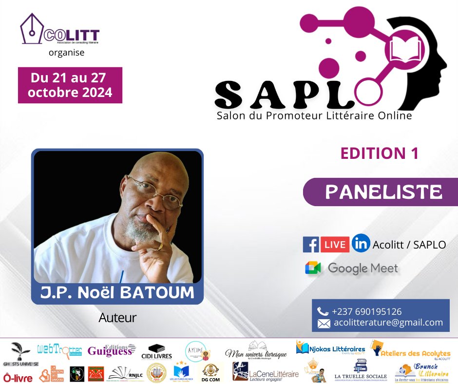 acolitterature's tweet photo. En savoir plus sur l'auteur ⤵️
https://t.co/ZTcqmxDa6A
#SAPLO https://t.co/6BLLqhpTfP