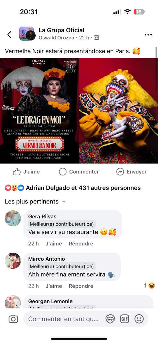 Como dicen las frases de Fiona Buchona, “si por pendeja me caí, por cabrona me levantaré” y nunca voy a dejar de luchar por este o más sueños que aún tengo que cumplir :3
Tqm a <a href="/LaLolitaBanana/">Lolita Banana</a> y a Quetzal con Drag Invasion por esta oportunidad 🥹