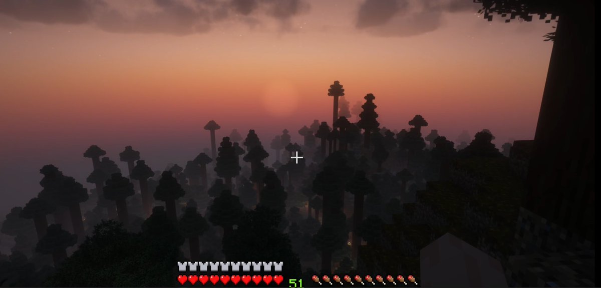 64bitRick's tweet image. Minecraft Spruce forest. The sun has just set leaving the sky with a gorgeous red hue. Never gets old.
Shaders : Complimentary Shaders Unbound
#Minecraft #Minecraftshaders #Shaders #sunsets #gaming #64bitrick