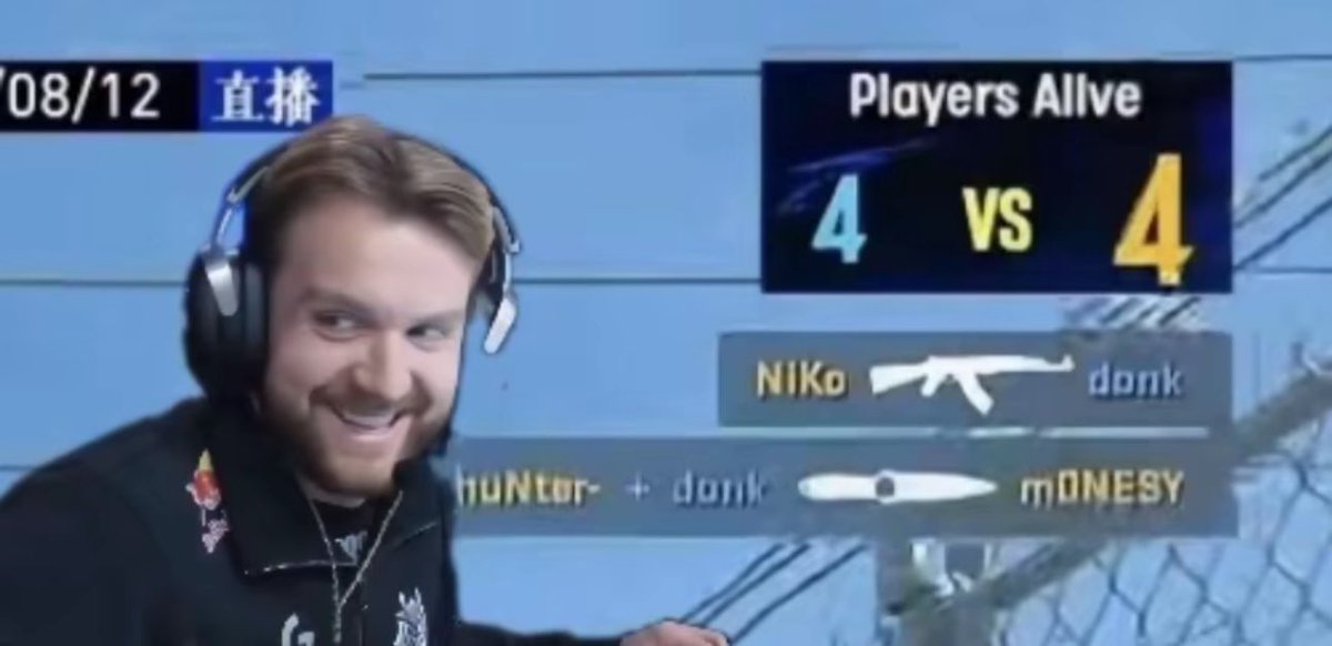 jinyifan005's tweet photo. @G2NiKo niko You are very happy, aren't you? https://t.co/vFvYph3b5e