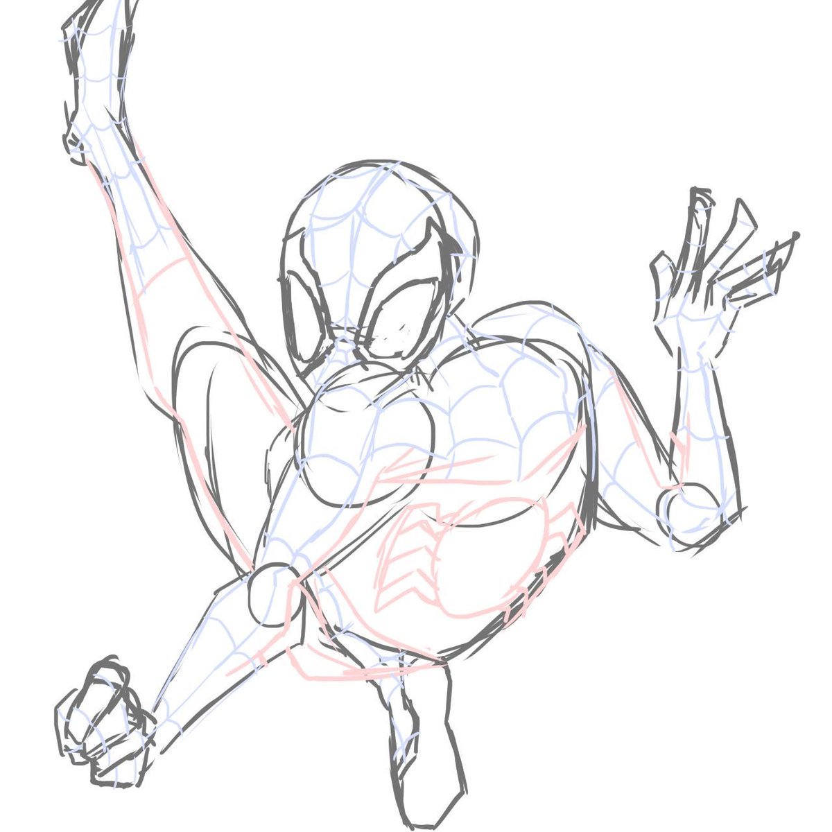 bsalp6's tweet photo. little spider-man drawing i did https://t.co/XP1DN5NLjo