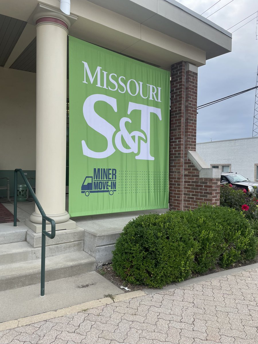 DominguezAlvina's tweet photo. Officially moved in my Miner today @MissouriSandT πβοΈπ Have a great opening week and Fall 2024 semester at Missouri S&T! So proud of you Ayden! π₯Ή #MinerMoveIn #PickAxeTakeNames #MinerPride https://t.co/VbcpWW1Kr5