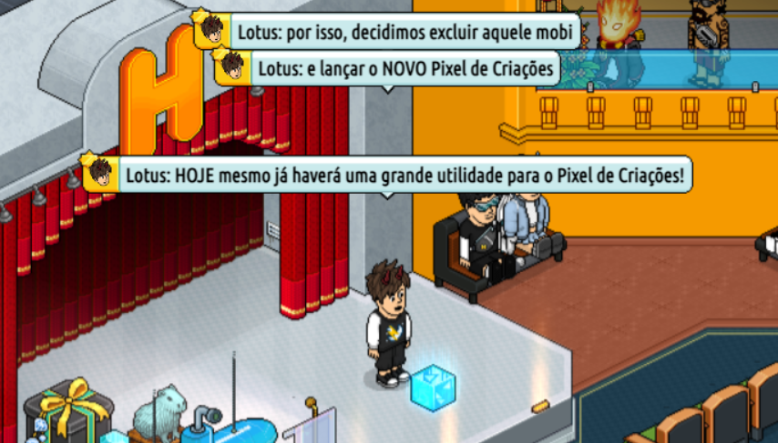 Hubbicho's tweet photo. 🌀 O que são os Pixeis Azuis de Criação? O que comem e onde vivem? Eles são o novo material de craft usado nas Hubcrafts! Com eles, você pode trocar por raros, HC e novidades. Atenção: apesar da caixa ser Aqua, os Pixeis Azuis serão a cor definitiva para os pixeis de raros. 🔧✨ https://t.co/QfXEES7jst